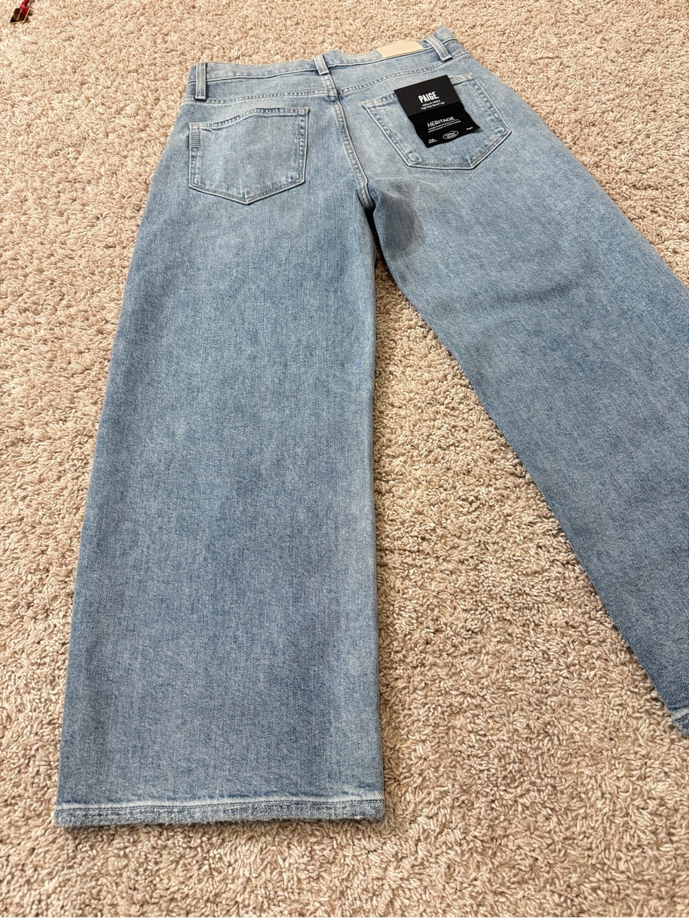 NWT Paige ARELLIA ANKLE High Rise Barrel Leg Women's Jeans Size 28 - Picture 11 of 16
